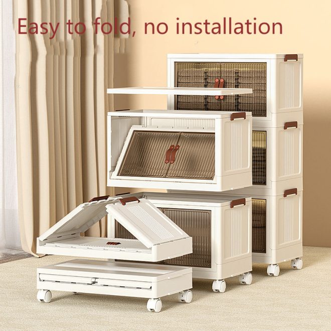 Double Door Stackable Large Capacity Storage Box