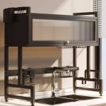 Kitchen Sink Rack, Dish and Plate Storage, Draining Organizer - Image 2